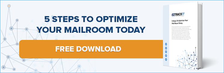 5 steps to optimize your mailroom - EZTrackIt ebook